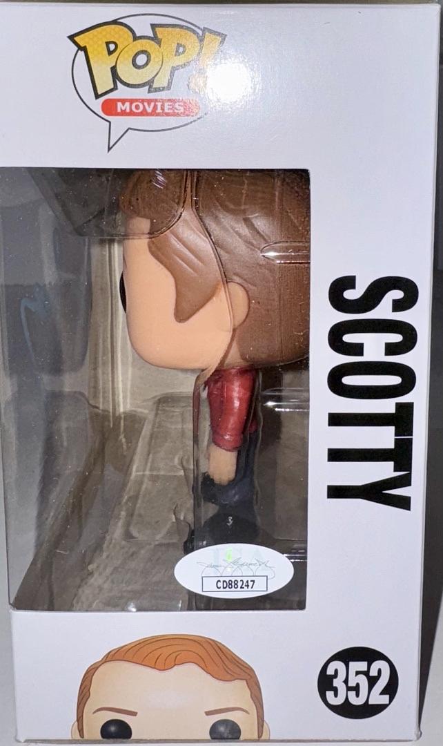 Simon Pegg Signed Funko Pop #352 "Scotty" (Star Trek)  - JSA COA #02