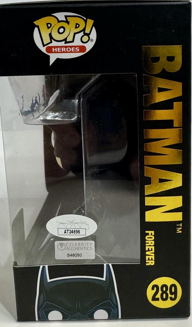 Val Kilmer Signed Funko Pop #289 Batman 80 Years - JSA COA