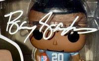 Barry Sanders Signed Funko Pop #81 Detriot Lions - Beckett COA