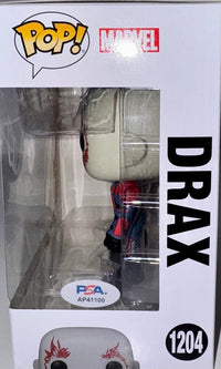 Dave Bausista Signed Funko Pop #1204 "Drax" GOTG - PSA COA #01