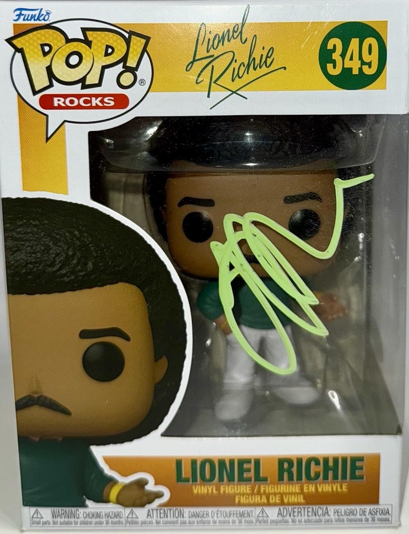 Lionel Richie Signed Funko Pop #349 - ACOA