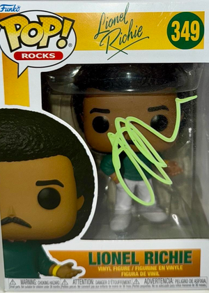Lionel Richie Signed Funko Pop #349 - ACOA