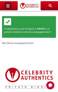 Mel Gibson Signed Funko Pop #1469 "Mad Max" (Red Ink) - Celebrity Authentics #3