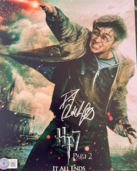 Daniel Radcliffe Signed 8x10 (Harry Potter) - Beckett COA #01
