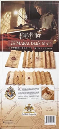 Daniel Radcliffe Signed Marauders Map (Harry Potter) - JSA COA