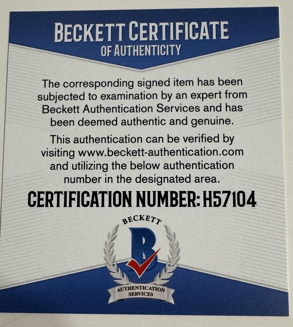 Astronaut Jim Lovell Signed 8x10 Photo (NASA Gemini) Beckett COA