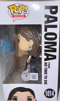 Ana De Armas Signed Funko Pop #1014 "Paloma" (James Bond) - Beckett COA