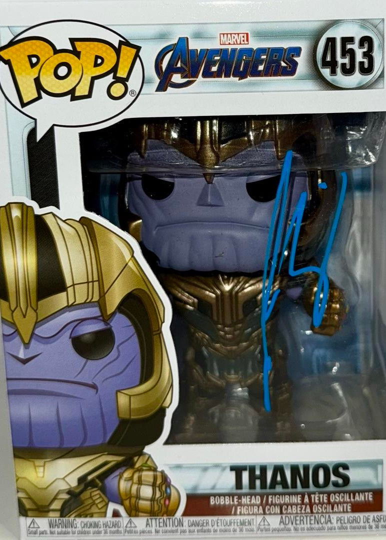 Josh Brolin Signed Funko Pop #453 "Thanos" Avengers - Beckett COA