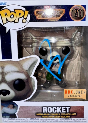 Bradley Cooper Signed Funko Pop #1211 "Rocket Raccoon" (GOTG) - Beckett COA #05