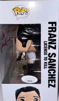 Robert Davi Signed Funko Pop "Franz Sanchez" (James Bond 007) w/Inscription - JSA COA #2