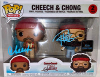 Cheech Marin & Tommy Chong Signed Funko Pop (Up In Smoke) - Beckett COA