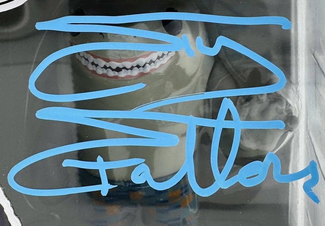 Sylvester Stallone Signed Funko Pop #1114 King Shark (Suicide Squad)