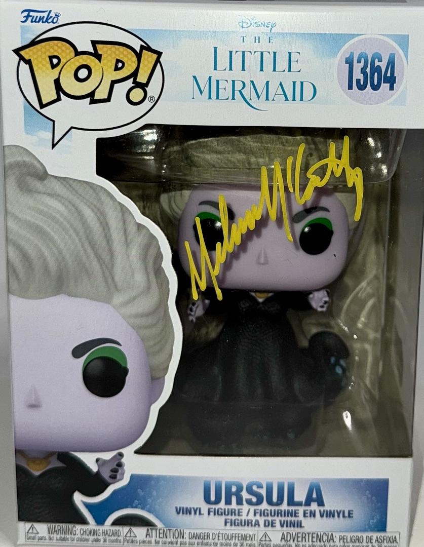 Melissa McCarthy Signed Pop #1364 "Ursula" (The Little Mermaid) - Funko Beckett COA