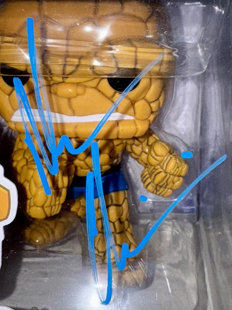 Michael Chiklis Signed Funko Pop #560 "The Thing" (Fantastic Four) - Beckett COA