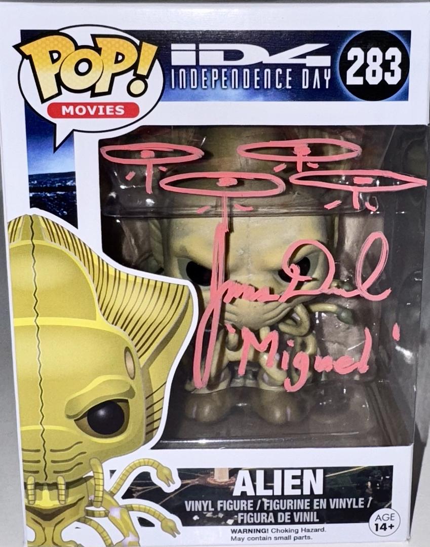 James Duval Signed Funko Pop #283 (Independence Day) w/Inscription - SWAU #02