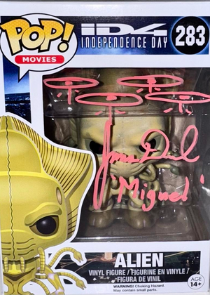 James Duval Signed Funko Pop #283 (Independence Day) w/Inscription - SWAU #02
