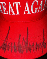 Donald Trump Signed MAGA President #45 Hat/Cap (Red) #02 JSA COA w/full letter of authenticity