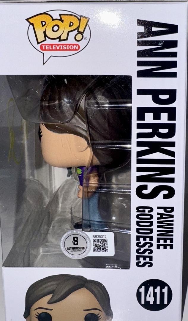 Rashida Jones Signed Funko Pop #1411 "Ann Perkins" (Parks & Recreation) - Beckett COA