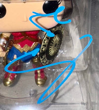 Gal Gadot Signed Funko Pop #172 Wonder Woman - Beckett COA