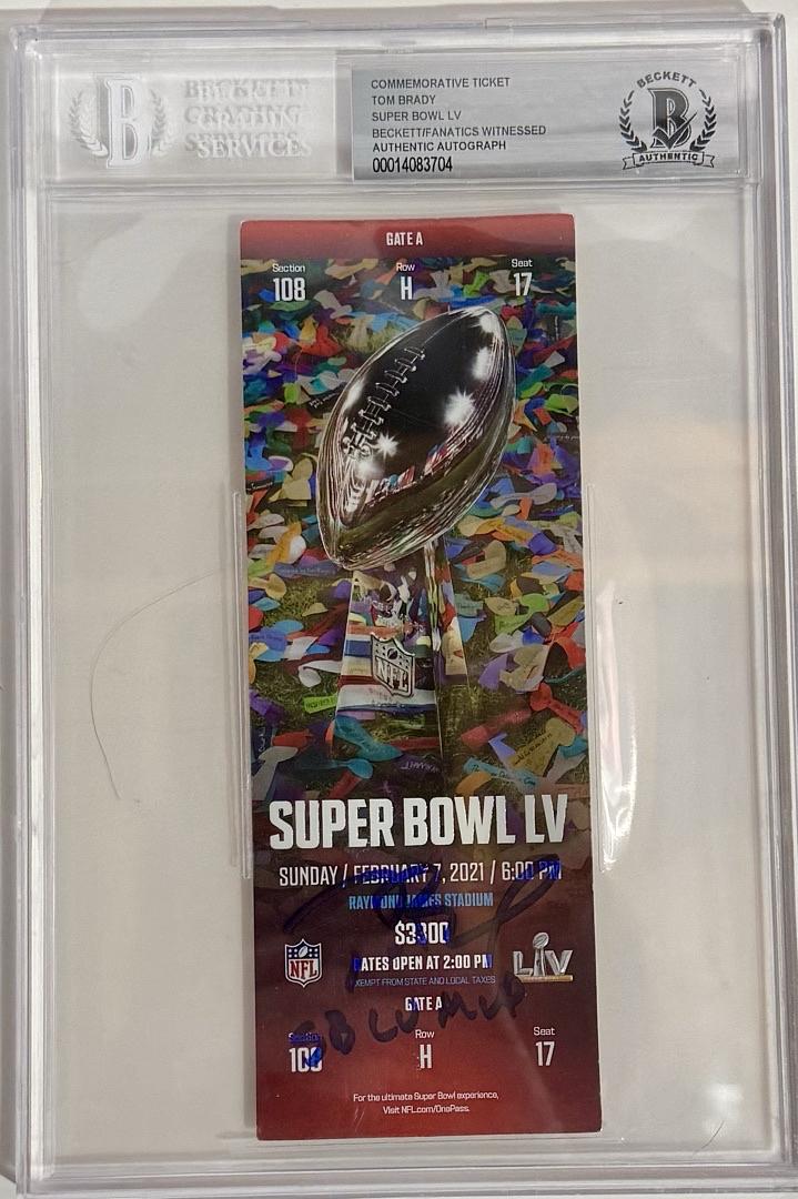 Tom Brady Ticket