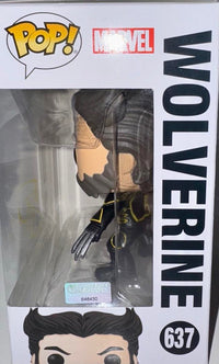Hugh Jackman Signed Funko Pop #637 "Wolverine" Marvel - Celebrity Authentics
