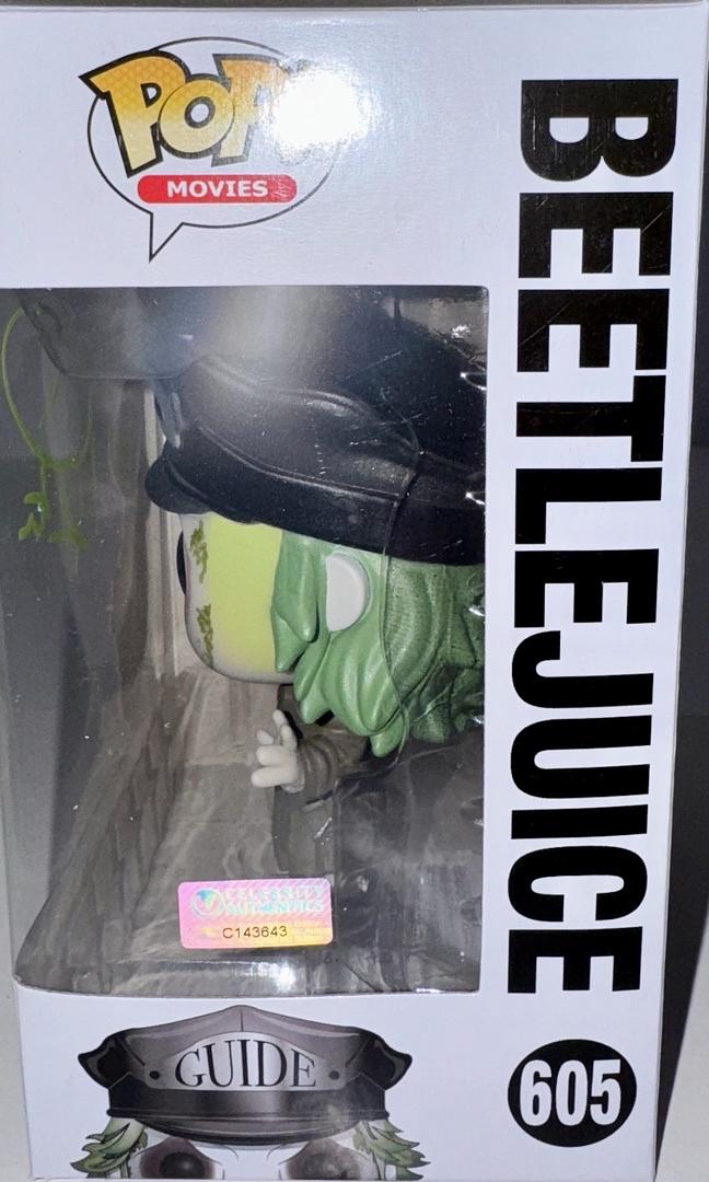 Michael Keaton Signed Funko Pop #605 "Beetlejuice" -  Celebrity Authentics