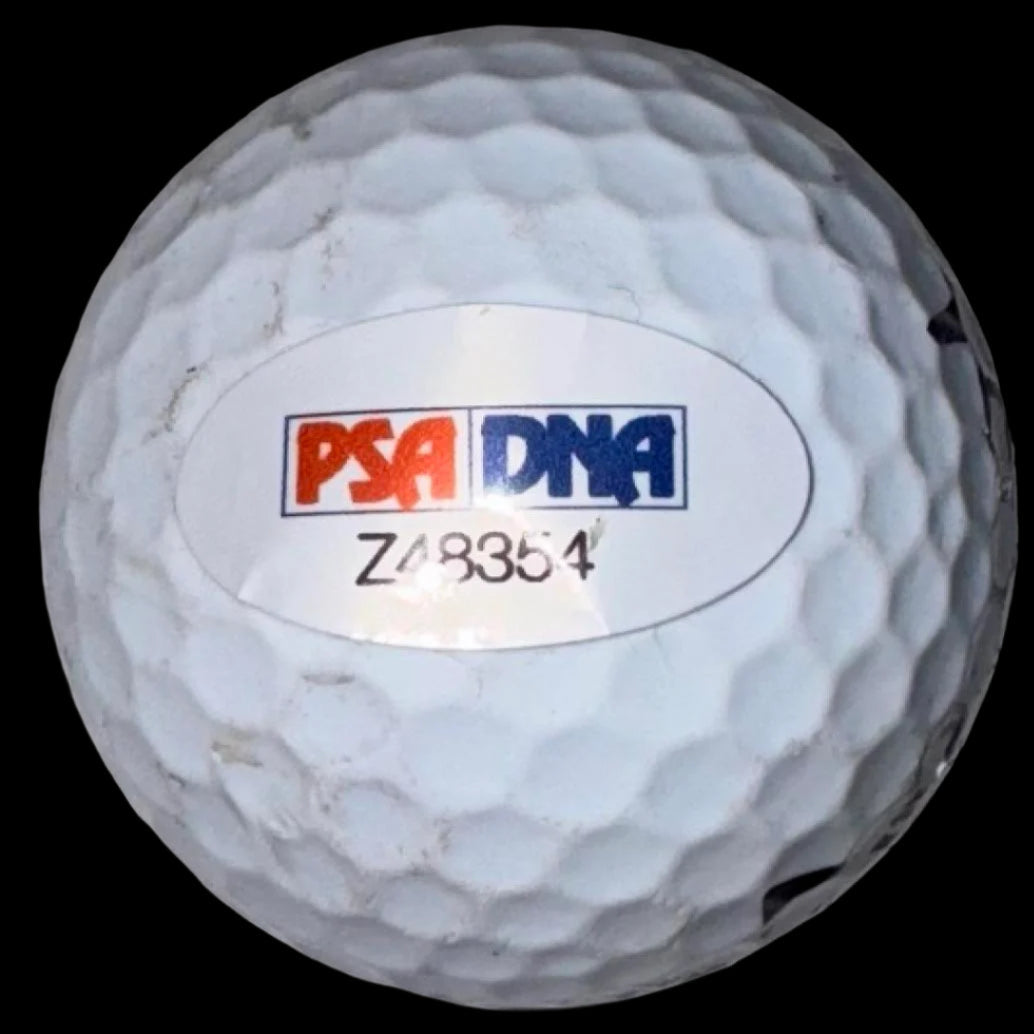 Donald Trump Signed Golf Ball *VERY RARE* - PSA COA #02