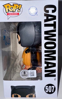 Halle Berry Signed Funko Pop #507 Catwoman (Blue Ink) - Beckett COA #3