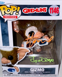 Howie Mandel Joe Dante Signed Funko Pop #1146 "Gizmo" (Gremlins) - OC Celebrity Marketing