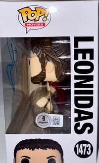 Gerard Butler Signed Funko Pop #1473 "Leonidas" - Beckett COA #03