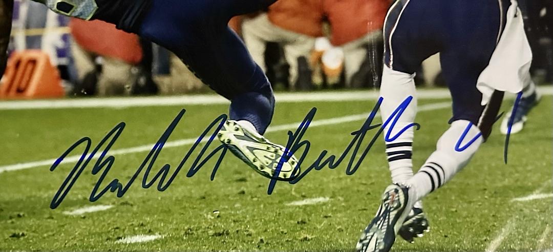 Malcolm Butler Signed 16x20 Photo New England Patriots - SureShot COA