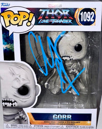 Christian Bale Signed Funko Pop #1092 Gorr (Thor Love & Thunder) - ACOA #01