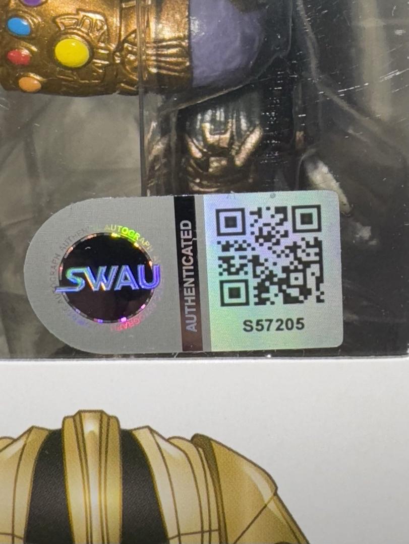Josh Brolin Signed Funko Pop #453 "Thanos" (Avengers) - SWAU
