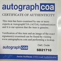 Denzel Washington Signed 8x10 Photo (The Hurricane) - ACOA