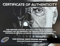 David Prowse Signed 8x10 Photo (Star Wars) w/Character Inscription- Prowse COA