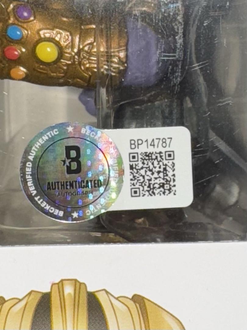 Josh Brolin Signed Funko Pop #453 "Thanos" Avengers - Beckett COA