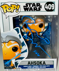 Rosario Dawson Signed Funko Pop #409 "Ahsoka" (Star Wars) - JSA COA