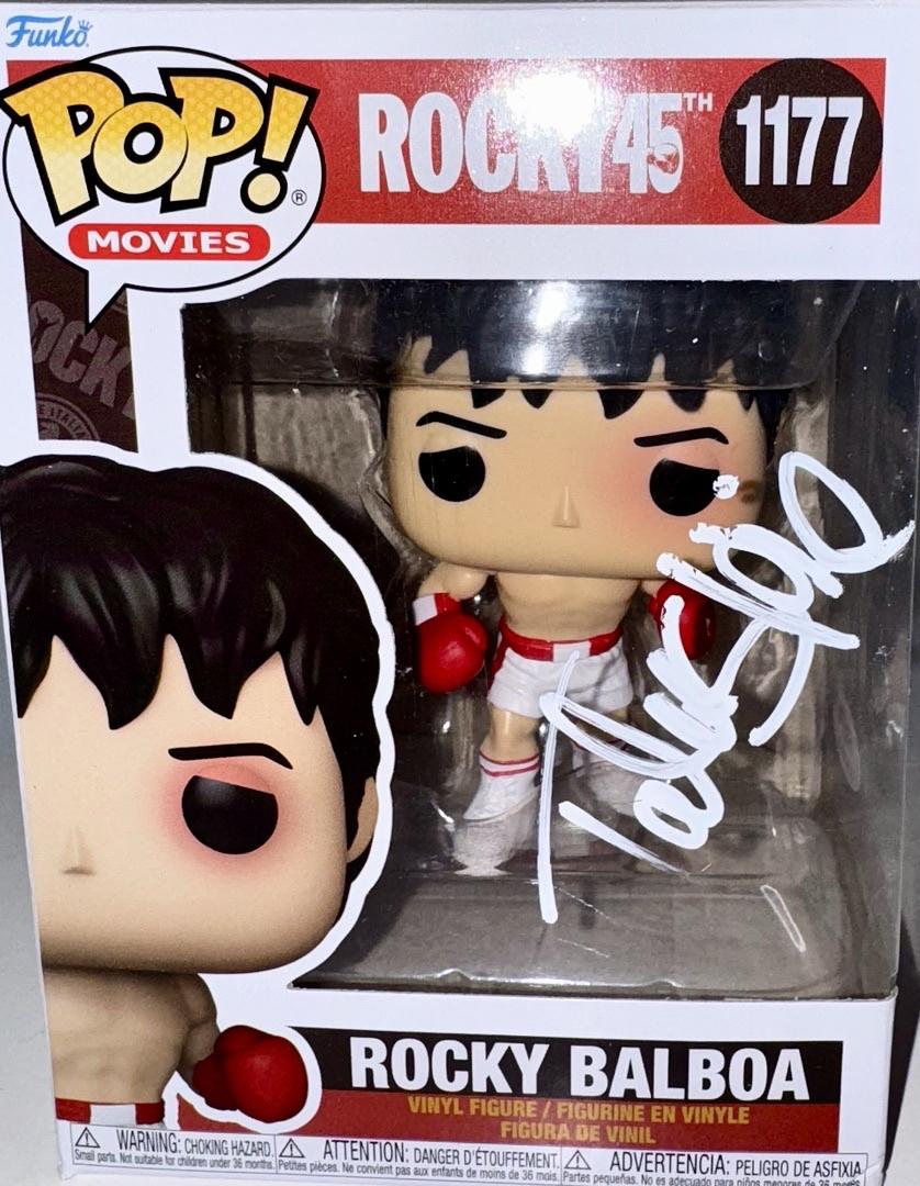 Talia Shire Signed Funko Pop #1177 "Rocky Balboa" (Rocky 45th) *RARE* - PSA COA