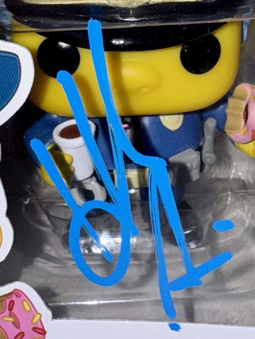 Hank Azaria Signed Funko Pop #899 "Chief Wiggum" (The Simpsons) - OC Celebrity Marketing #02