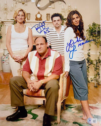Jamie Lynne Sigler & Robert Iler Signed 11x14 Photo (The Sopranos) - Beckett COA