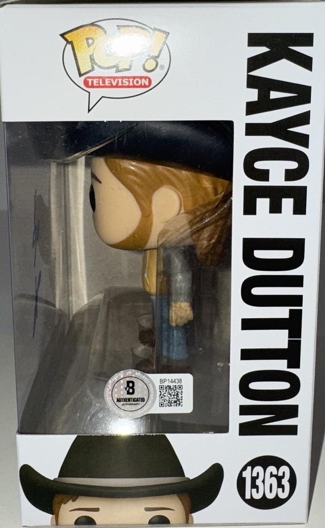 Luke Grimes Signed Funko Pop #1363 "Kayce Dutton" (Yellowstone) - Beckett COA #01