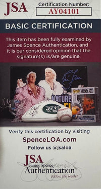 Larry Hagman & Bill Daley Signed 8x10 Photo (I Dream Of Jeannie) - JSA COA