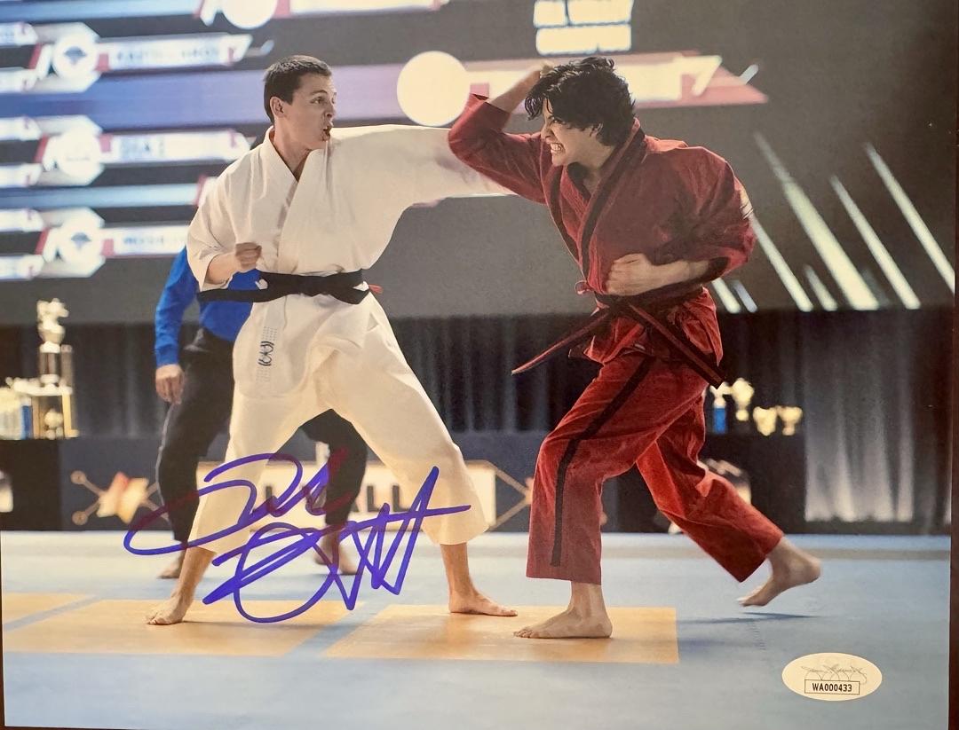 Jacob Bertrand Signed 8x10 Photo (Cobra Kai) - JSA COA