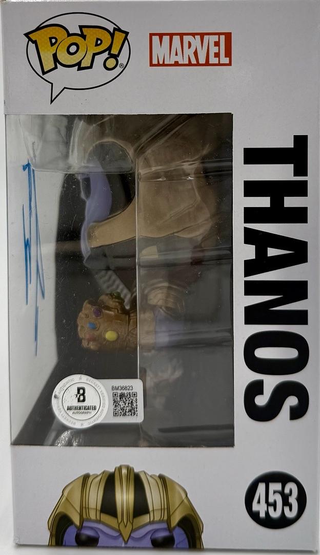 Josh Brolin Signed Funko Pop #453 Thanos (Marvel Avengers) - Beckett COA