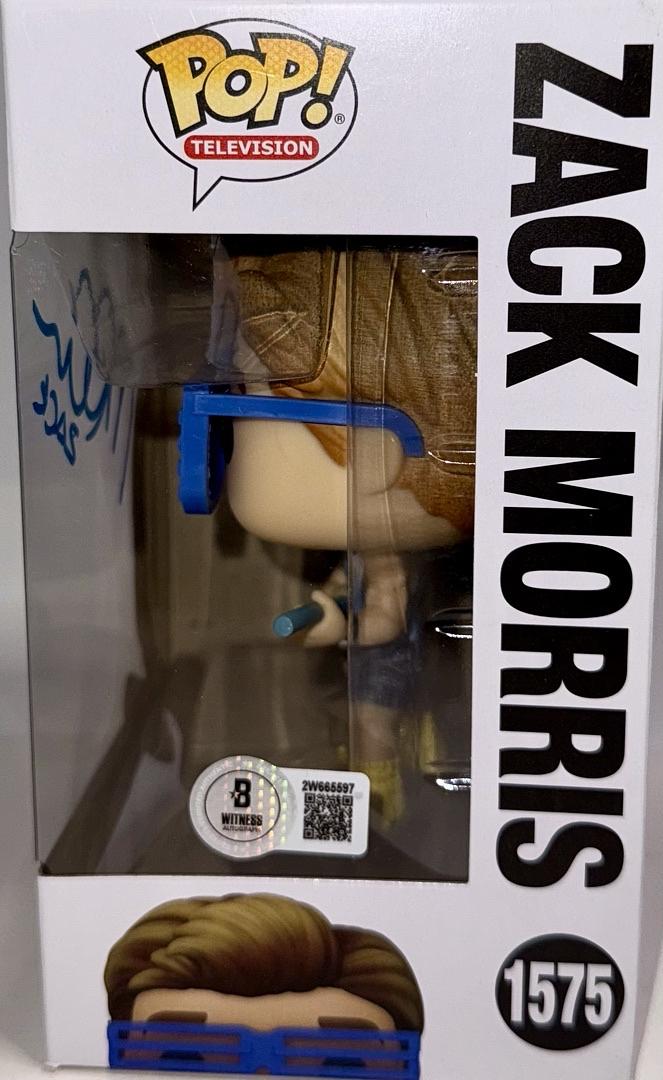 Mark Paul Gosselaar Signed Funko Pop #1575 Zack Morris (Saved By The Bell)  - Beckett COA
