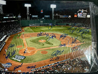 2004 Red Sox 16x20 World Series Signed Photo  (Signed by 18 Alumni) - Sure Shot COA