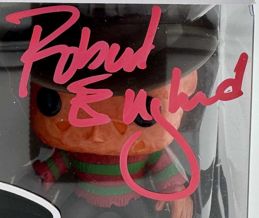 Robert Englund Signed Funko Pop #02 "Freddy Krueger" (Nightmare On Elm Street) - Beckett COA #02