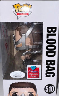 Tom Hardy Signed Exclusive Funko Pop #510 Blood Bag (Mad Max)  - JSA COA