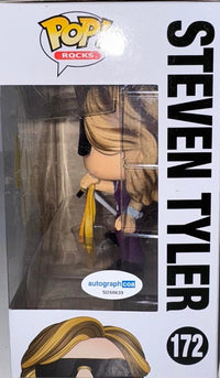 Steven Tyler Signed Funko Pop #172 (Aerosmith) *RARE* - ACOA