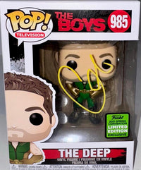 Chace Crawford Signed Limited Edition Funko Pop #985 "The Deep" (The Boys) - Beckett COA